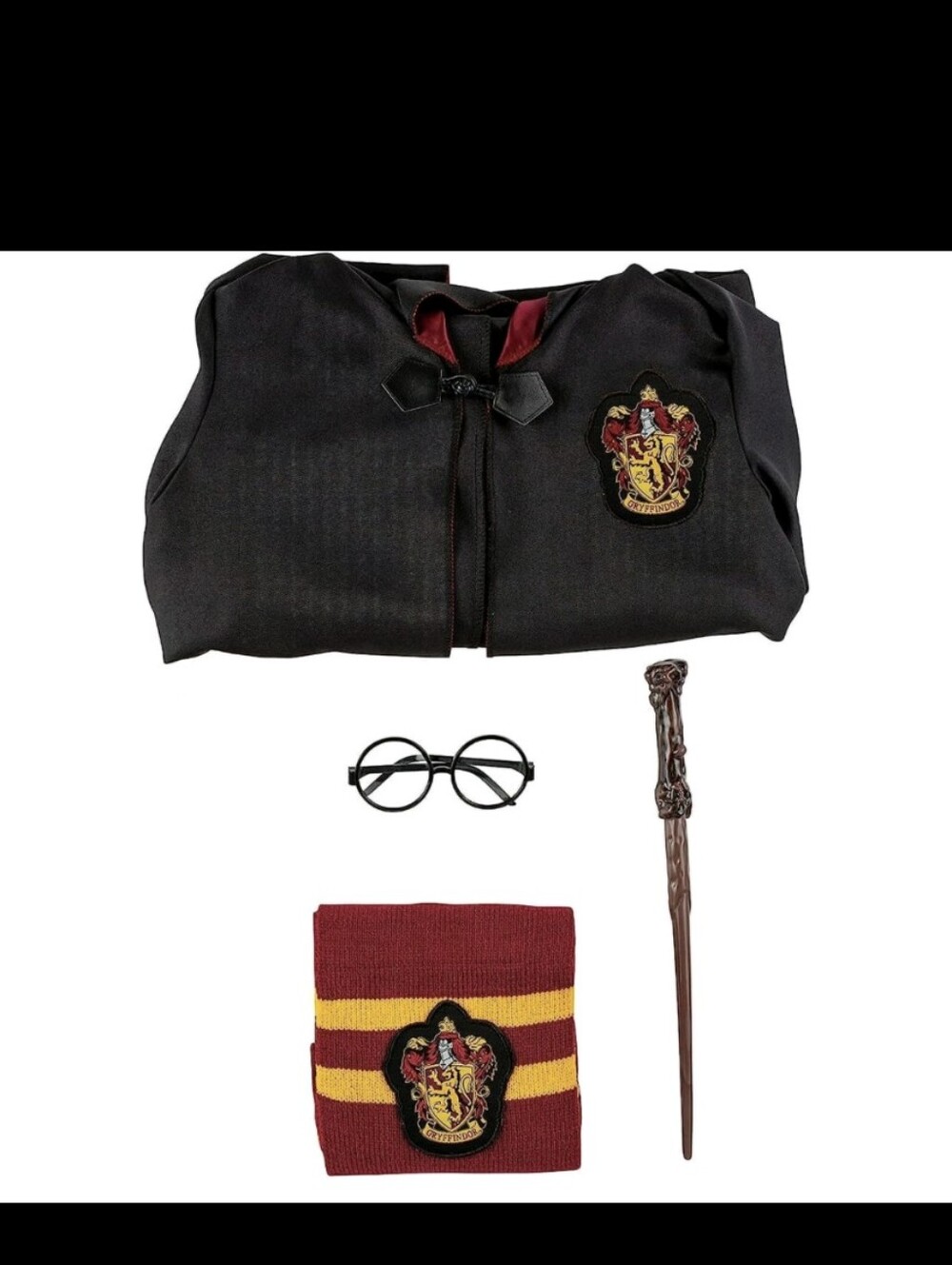 New DISGUISE HARRY POTTER PREMIUM COSTUME HOODED ROBE Sz SMALL 4-6 - Picture 2 of 9